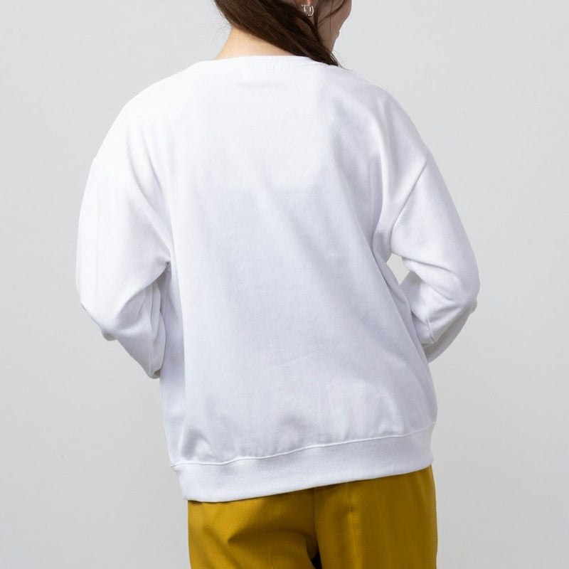 CONVERSE 裏毛シューズ刺繍トレーナー レディース商品画像-9