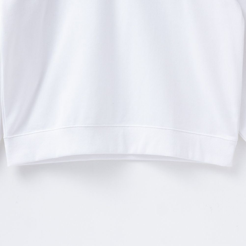 CONVERSE 裏毛シューズ刺繍トレーナー レディース