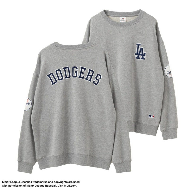 MLB ワッペンクルーネックスウェット メンズ商品画像-2