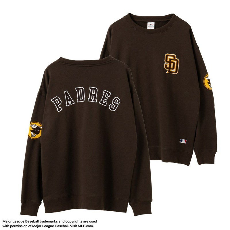 MLB ワッペンクルーネックスウェット メンズ商品画像-5