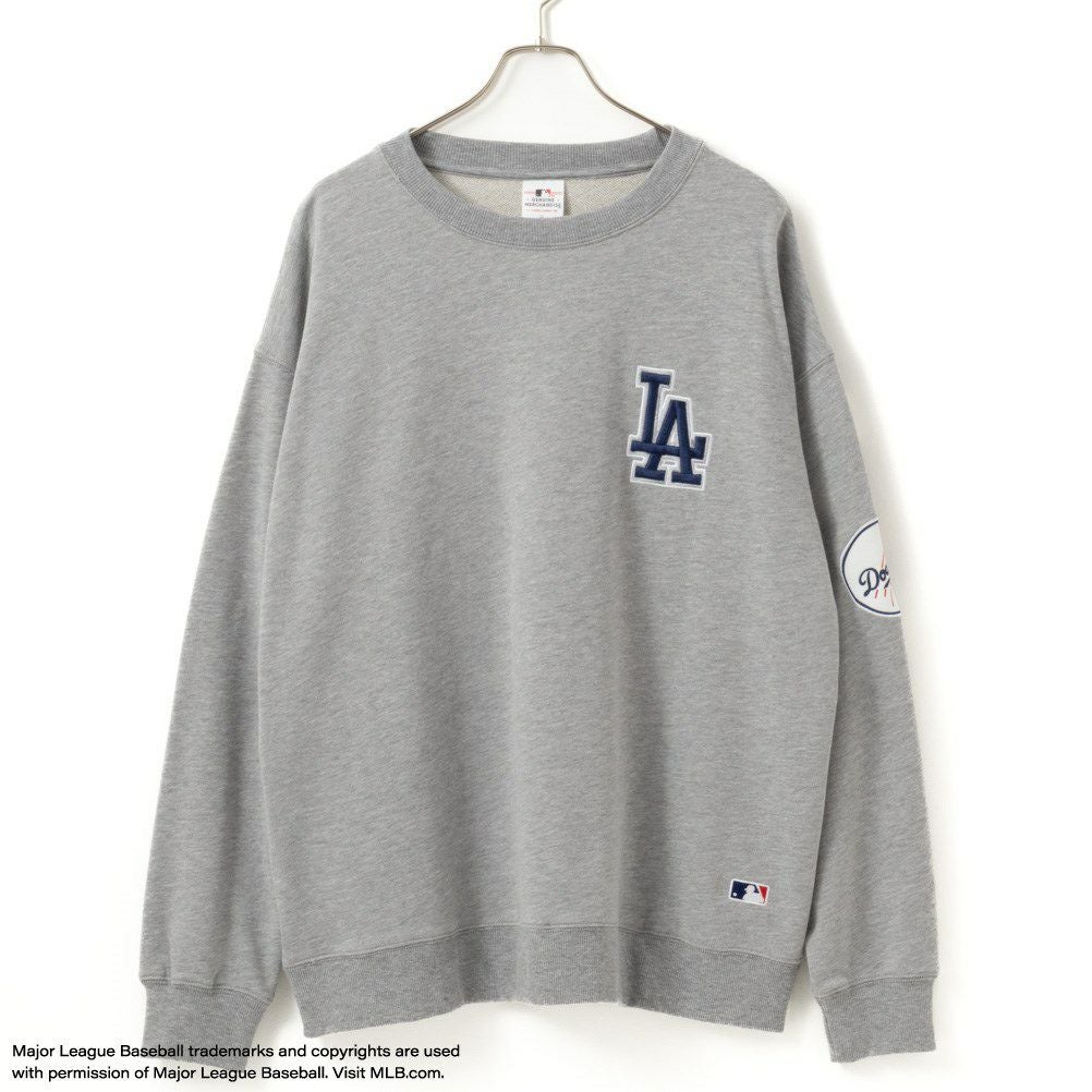 MLB ワッペンクルーネックスウェット メンズ