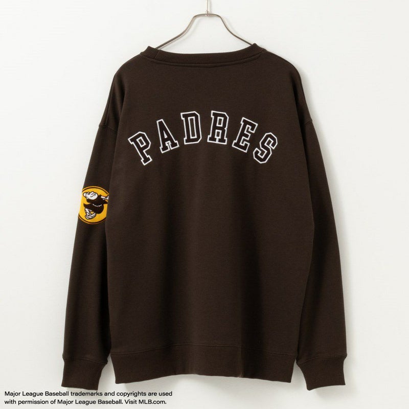 MLB  ワッペンクルーネックスウェット メンズ商品画像-15