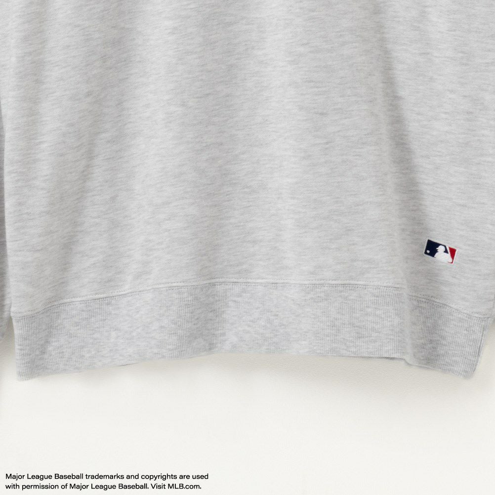 MLB ワッペンクルーネックスウェット メンズ