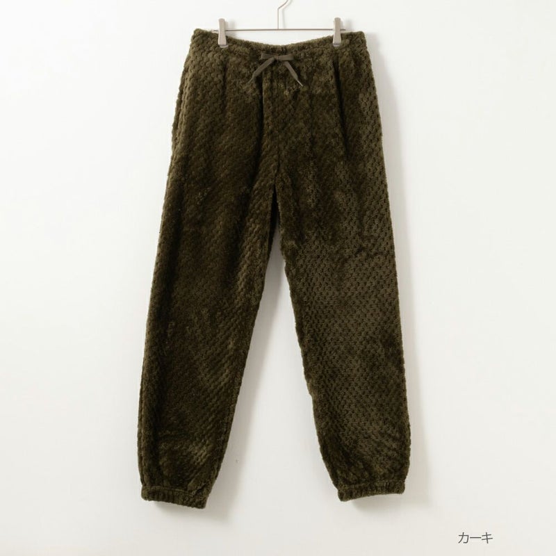 NAVY  パイナップルボアイージーパンツ メンズ商品画像-4