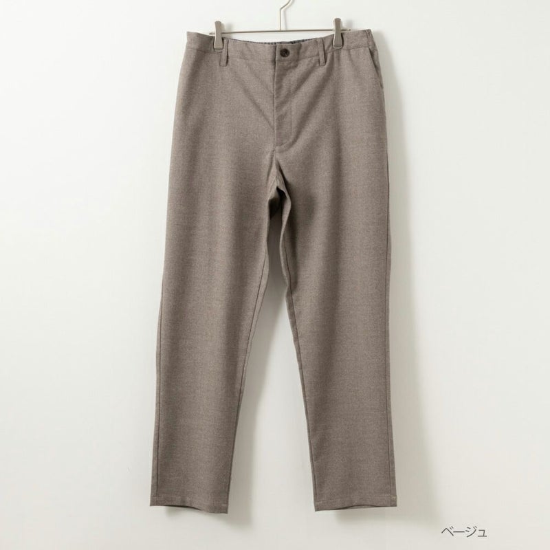 NAVY  ウールタッチテーパードパンツ メンズ商品画像-1