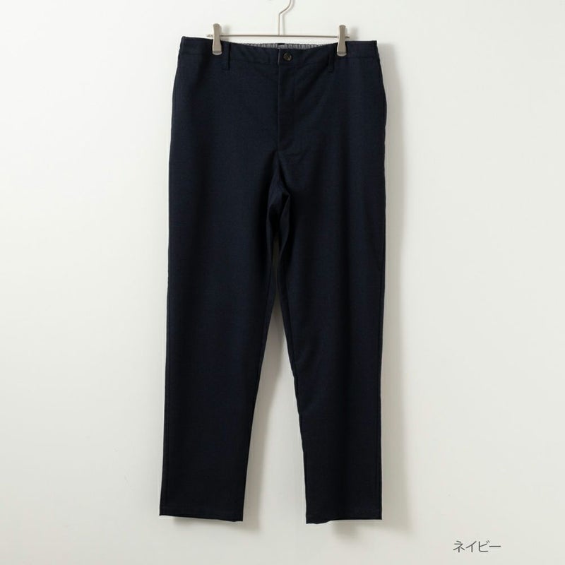 NAVY ウールタッチテーパードパンツ メンズ商品画像-3
