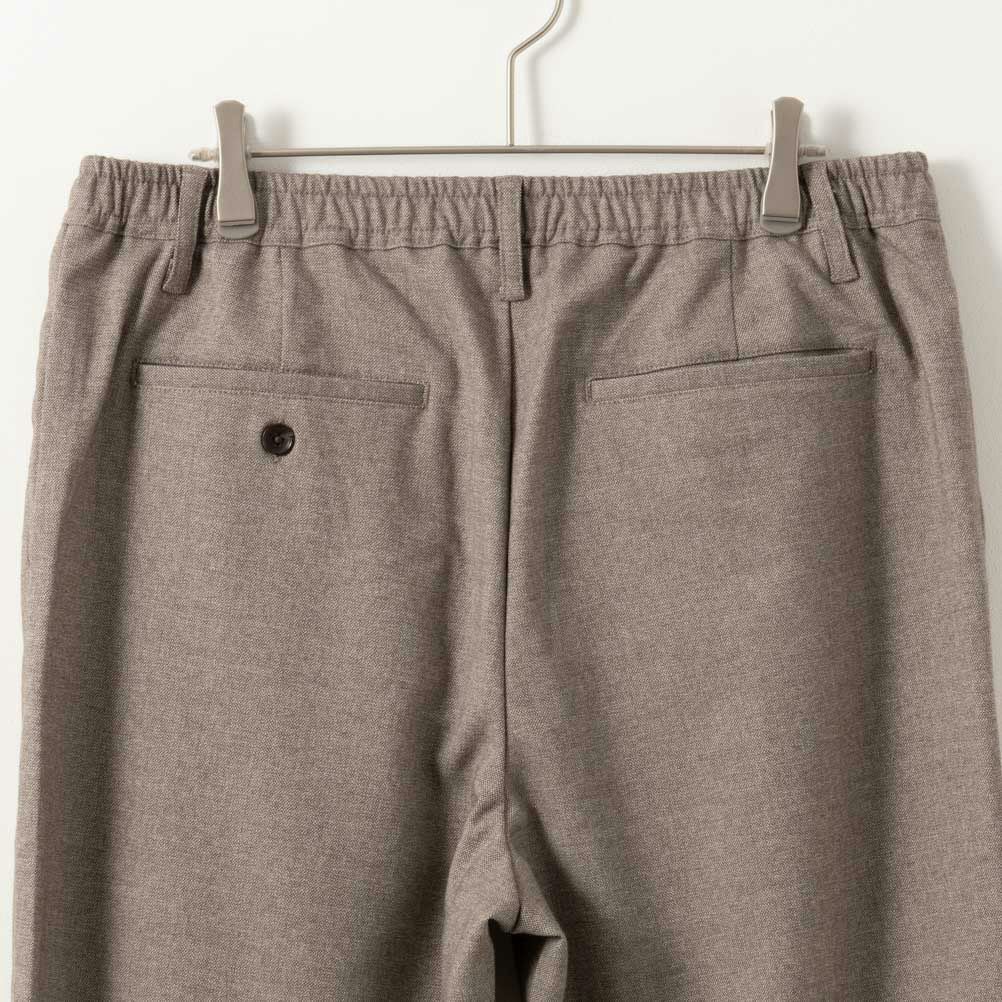 NAVY ウールタッチテーパードパンツ メンズ