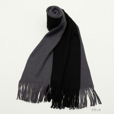 NAVY ラッセルマフラー メンズ