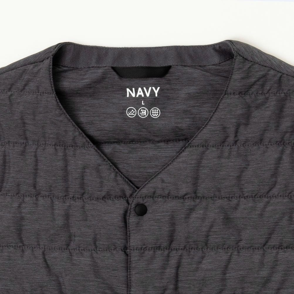 NAVY 20Dナイロンインナー中綿ベスト メンズ