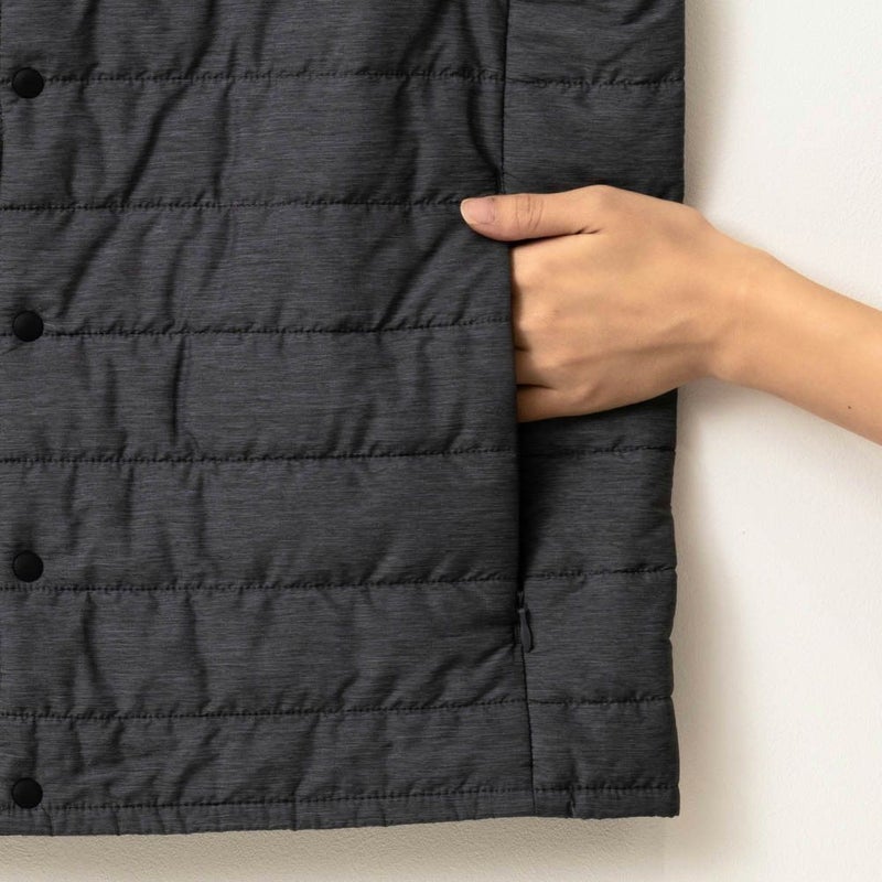 NAVY 20Dナイロンインナー中綿ベスト メンズ商品画像-9