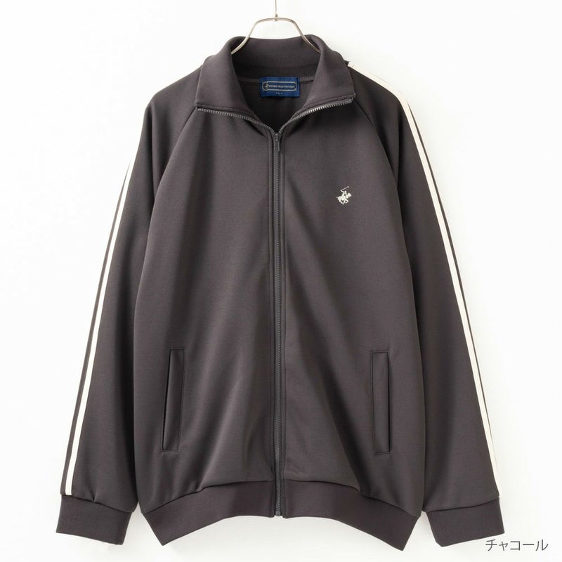 [期間限定価格]【オンラインストア限定】BEVERLY HILLS POLO CLUB  ポンチ素材 トラックジャケット メンズ商品画像-3