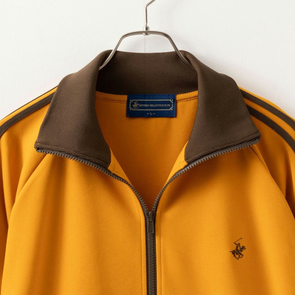 BEVERLY HILLS POLO CLUB ポンチ素材 トラックジャケット メンズ