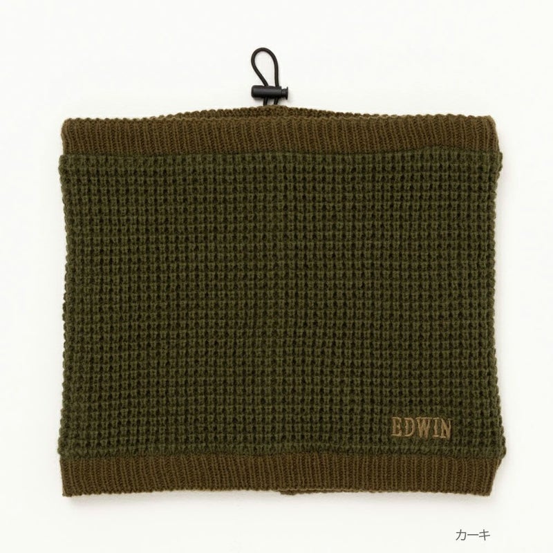EDWIN ワッフルリブネックウォーマー メンズ商品画像-3