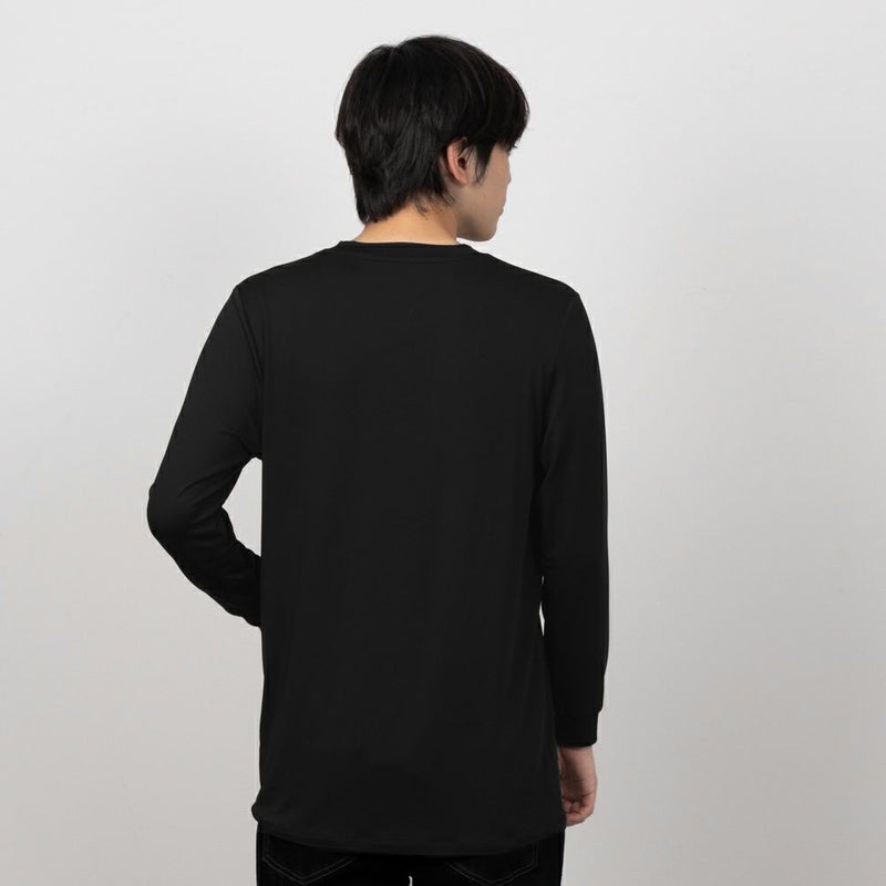 MAC HEAT  クルーネック9分袖インナーシャツ メンズ メール便 対応商品商品画像-5