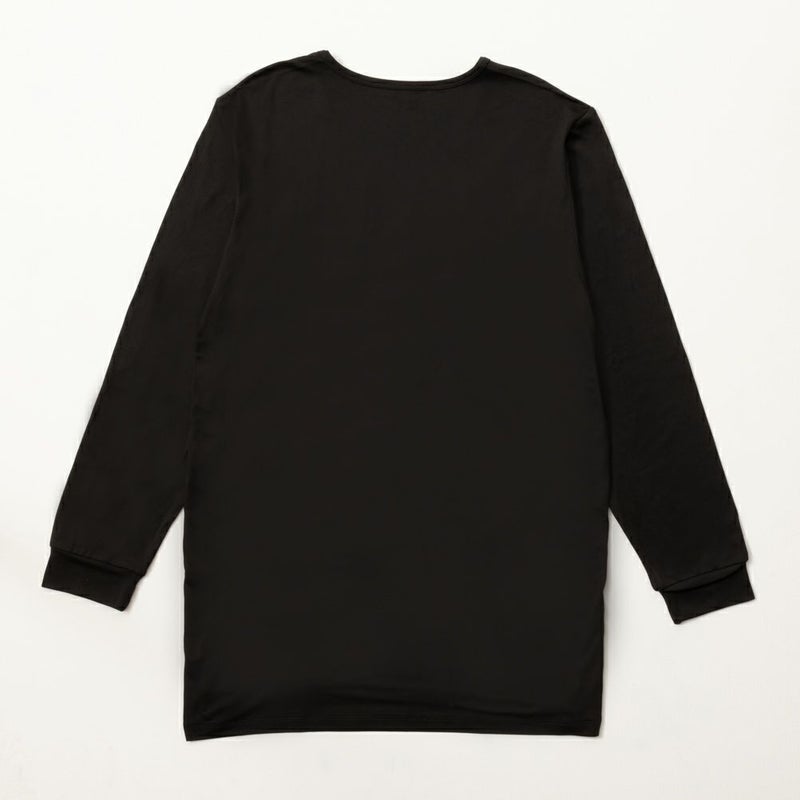 MAC HEAT  Vネック9分袖インナーシャツ メンズ メール便 対応商品商品画像-9