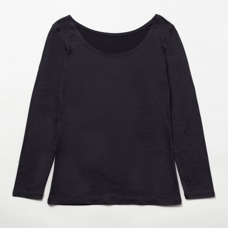 MAC HEAT  Uネック8分袖インナーシャツ レディース メール便 対応商品商品画像-9