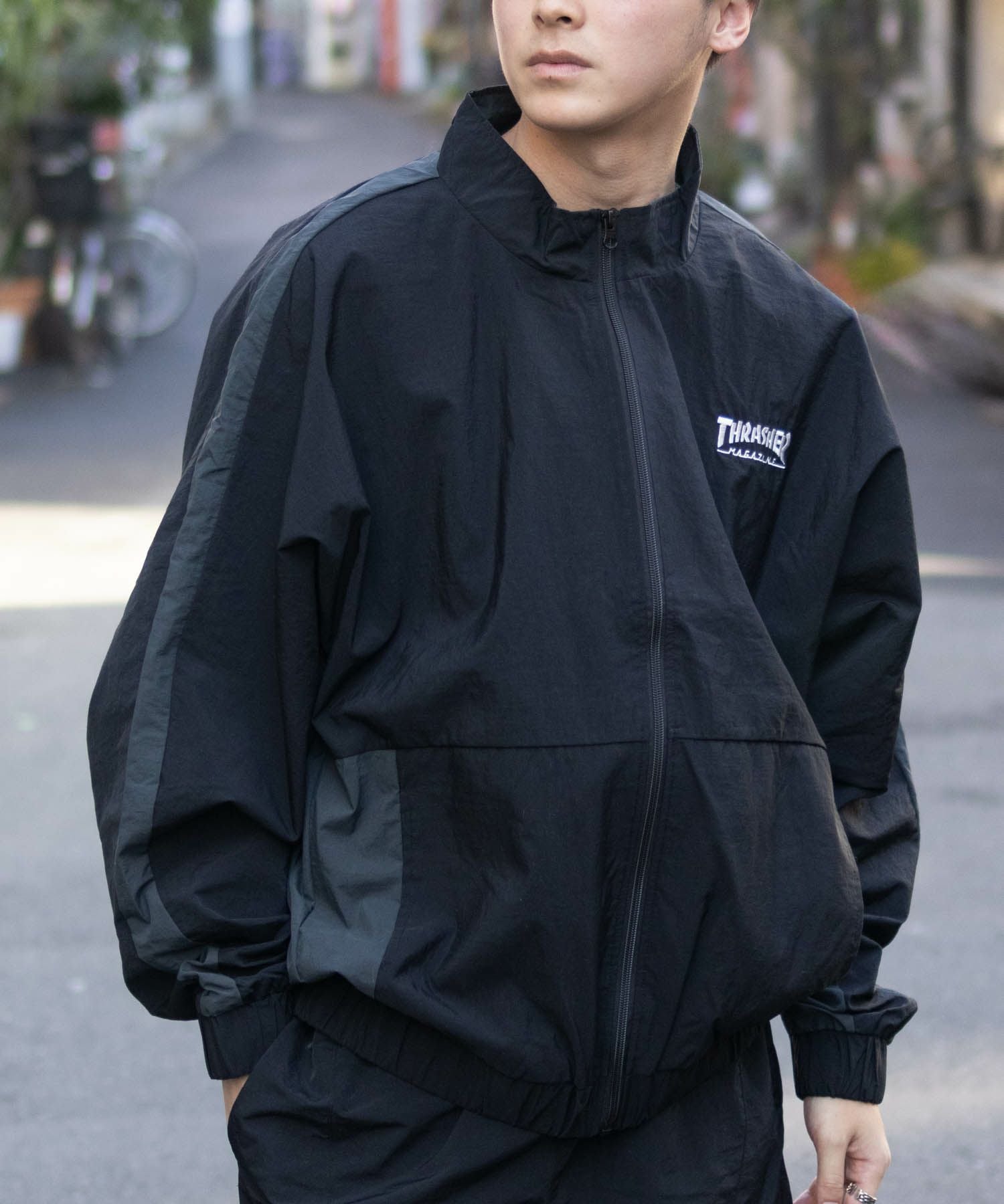THRASHER 裏メッシュブルゾン メンズ THRASHER 裏メッシュブルゾン メンズ