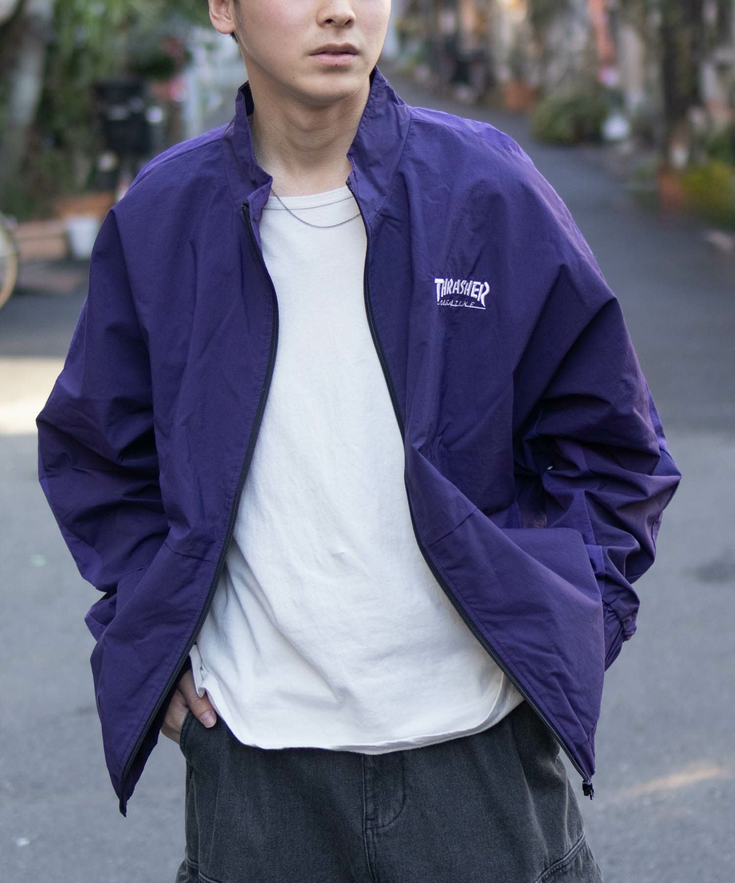 定価18900円 スコットクラブ　メッシュブルゾン THRASHER 裏メッシュブルゾン メンズ