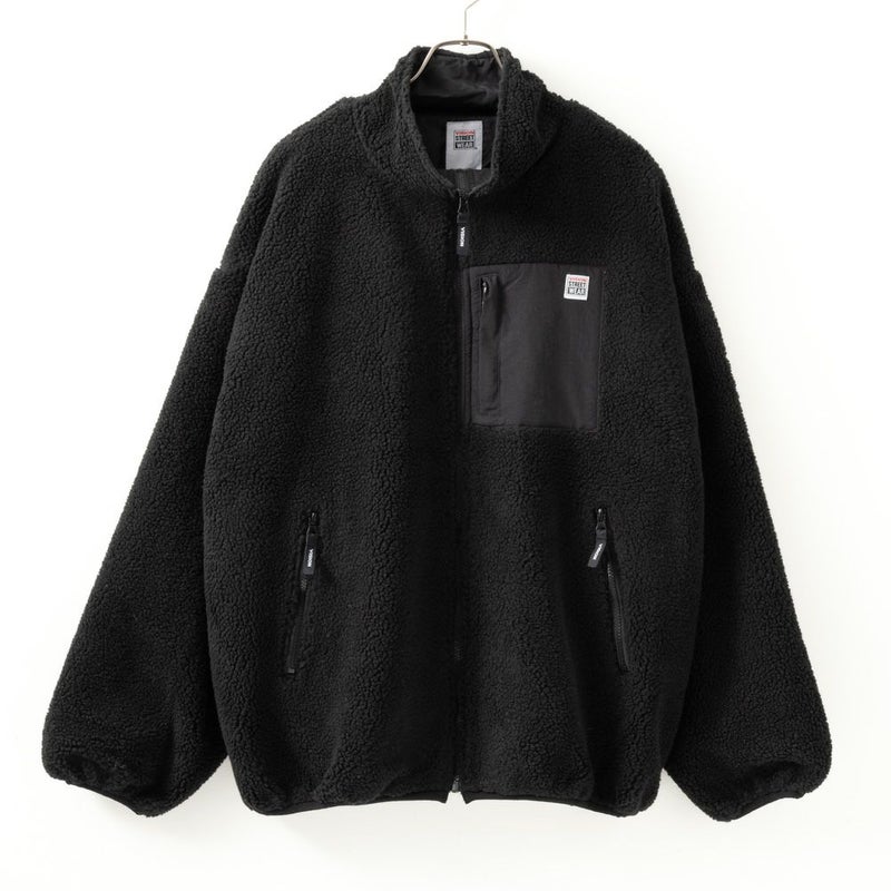 VISION STREET WEAR  ジャガードボアブルゾン メンズ商品画像-3