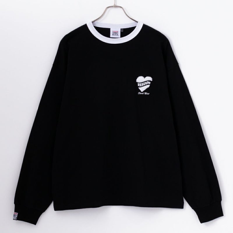 VISION STREET WEAR ハートサガラ刺繍長袖Tシャツ メンズ商品画像-10