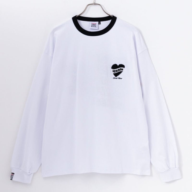 [期間限定価格]VISION STREET WEAR  ハートサガラ刺繍長袖Tシャツ メンズ商品画像-12