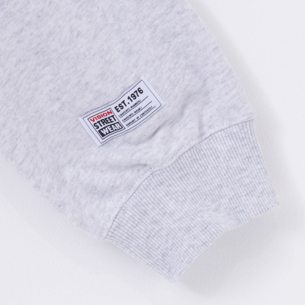 VISION STREET WEAR タギングサガラ刺繍トレーナー メンズ