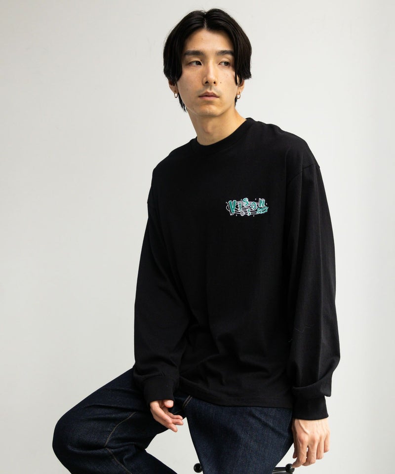 【オンラインストア限定】VISION STREET WEAR スペースマルチイラスト長袖Tシャツ メンズ商品画像-9