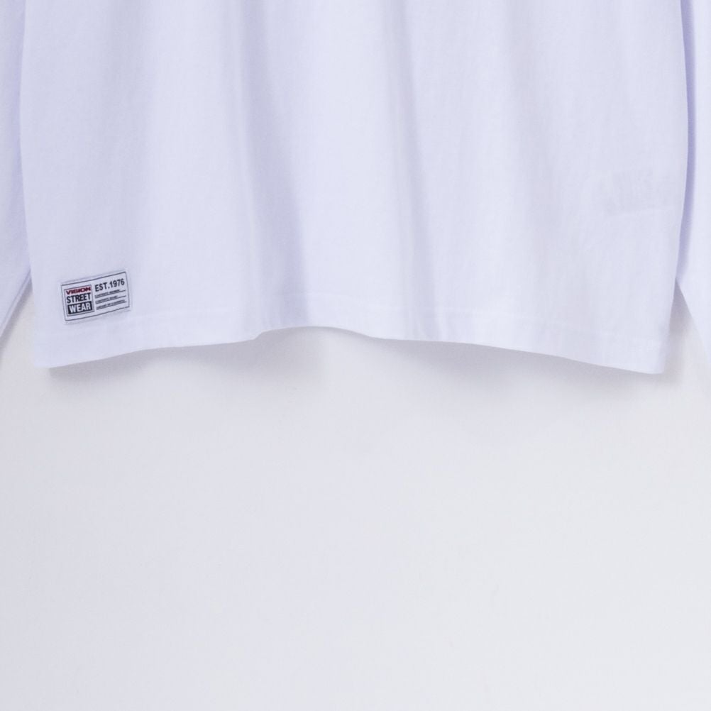 VISION STREET WEAR スペースマルチイラスト長袖Tシャツ メンズ