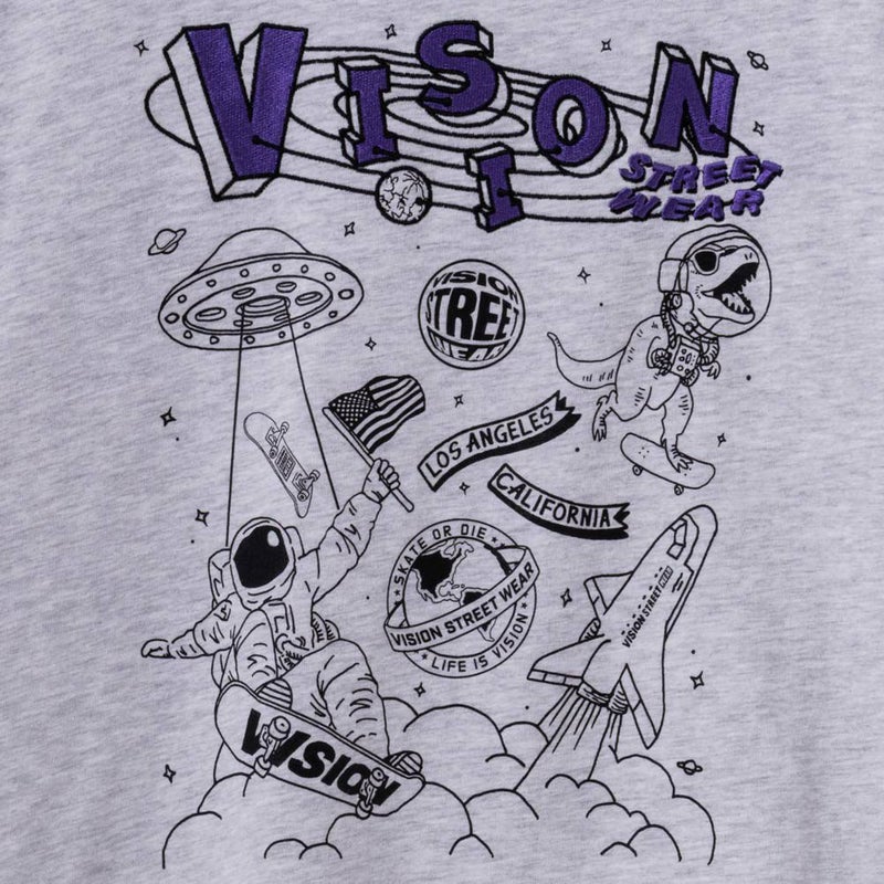 【オンラインストア限定】VISION STREET WEAR スペースマルチイラスト長袖Tシャツ メンズ商品画像-23