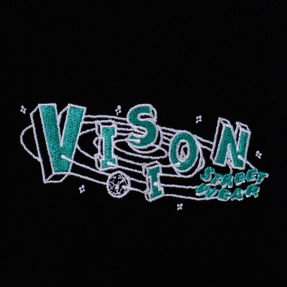 VISION STREET WEAR スペースマルチイラスト長袖Tシャツ メンズ
