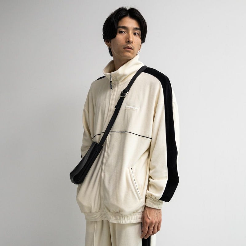 [期間限定価格]VISION STREET WEAR  ベロアトラックジャケット メンズ商品画像-3