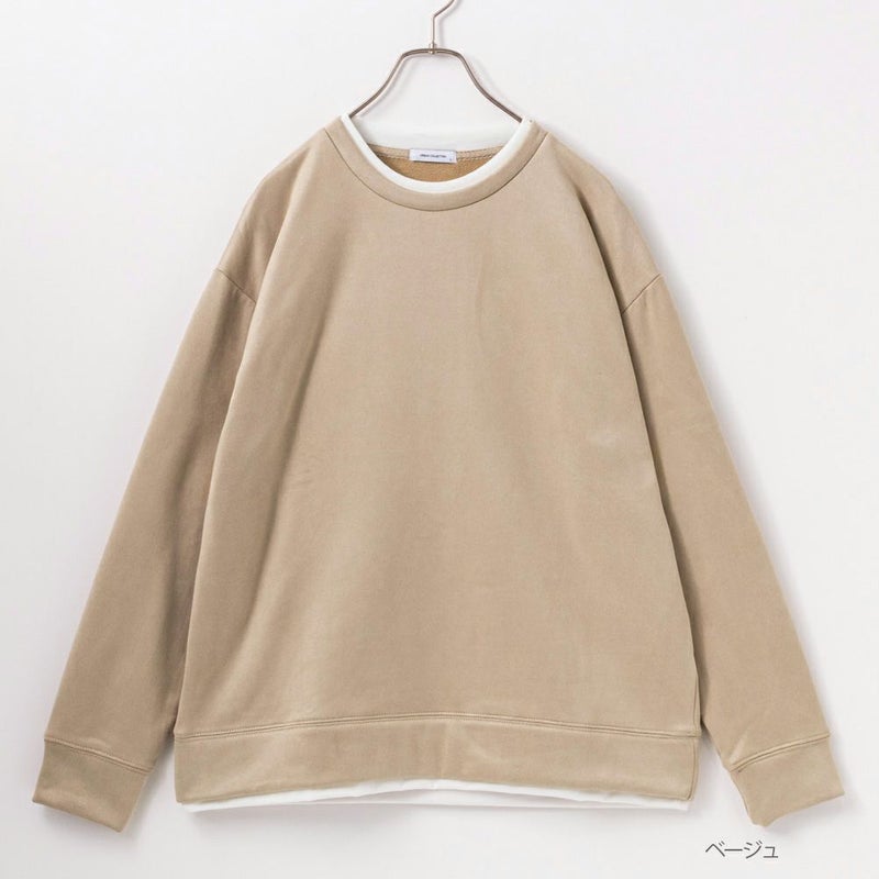 URBAN COLLECTION  カットスエードトレーナー メンズ商品画像-1