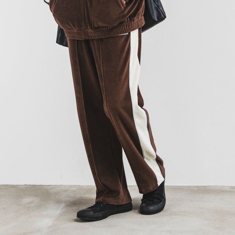 VISION STREET WEAR ベロアトラックパンツ メンズ商品画像-1