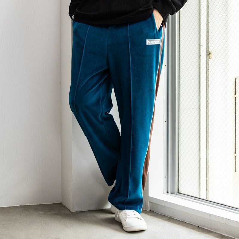 VISION STREET WEAR ベロアトラックパンツ メンズ商品画像-4