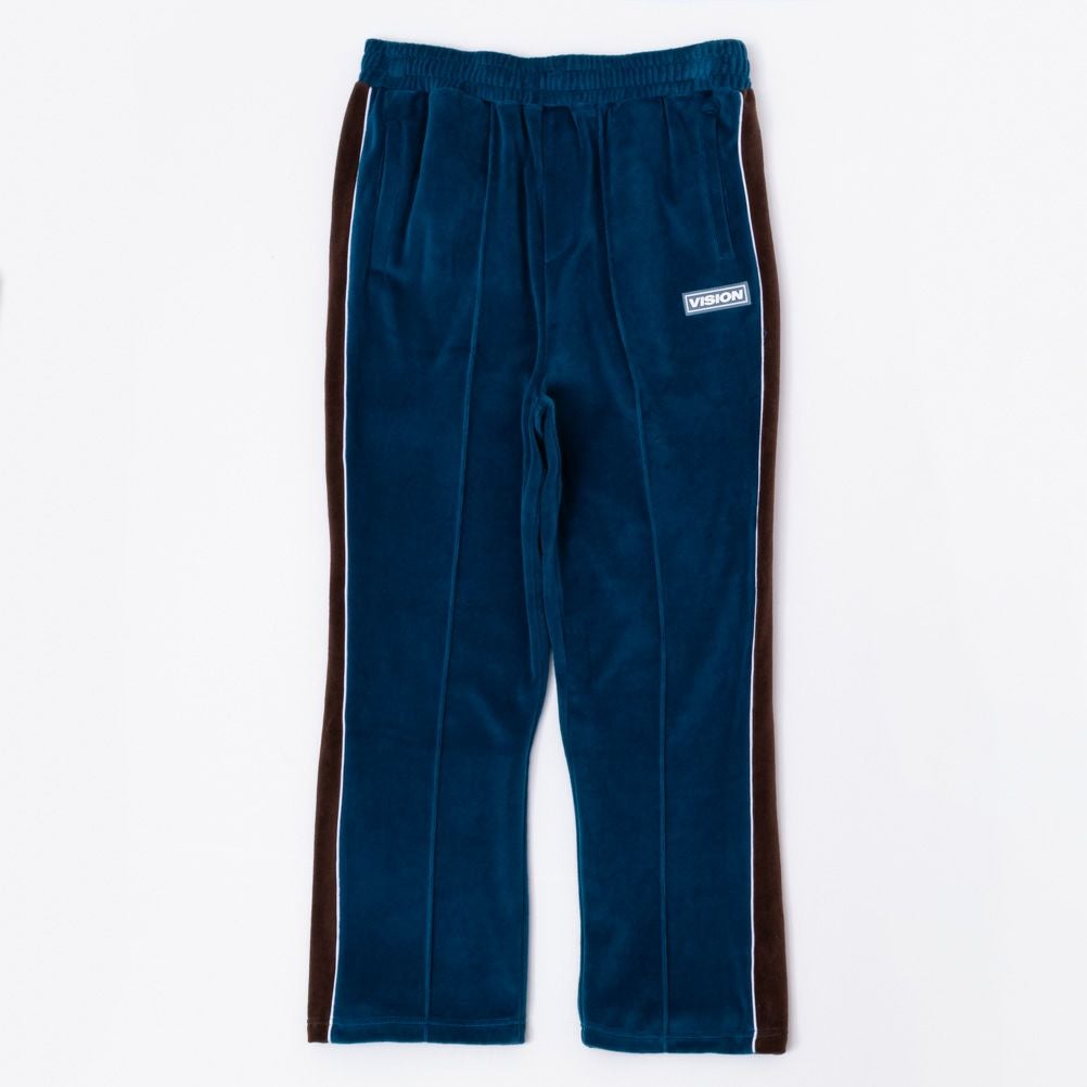 VISION STREET WEAR ベロアトラックパンツ メンズ
