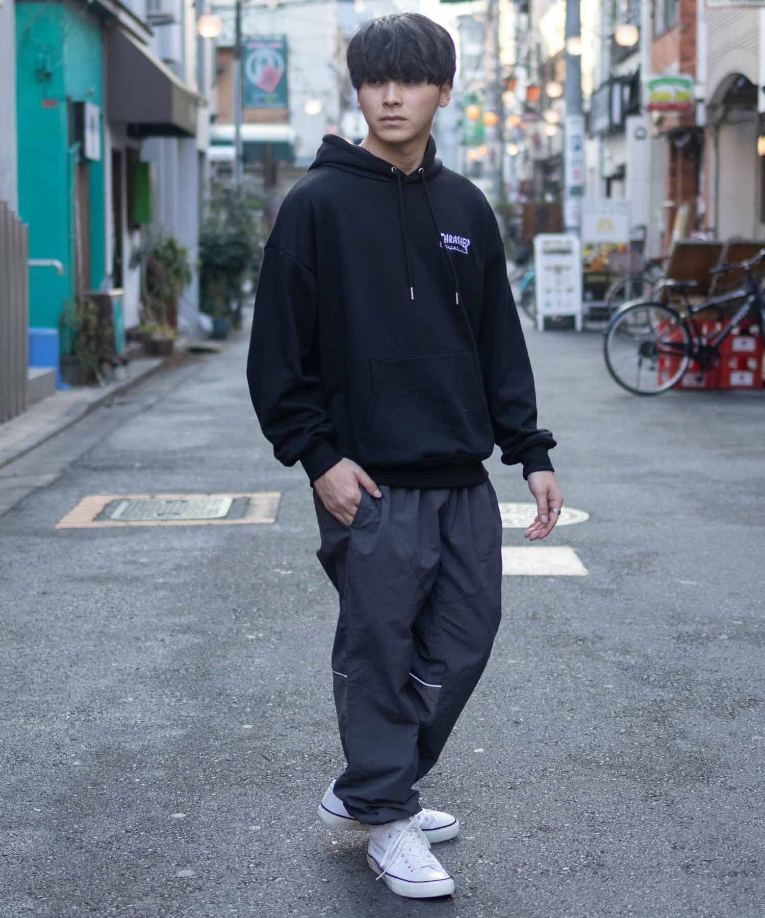 THRASHER 裏メッシュパンツ メンズ