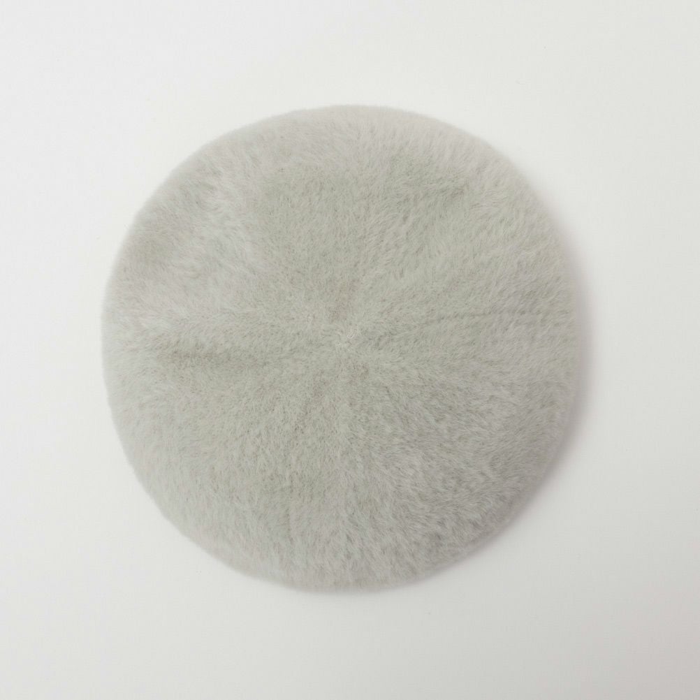 NAVY ヘアリーサーモベレー帽 レディース