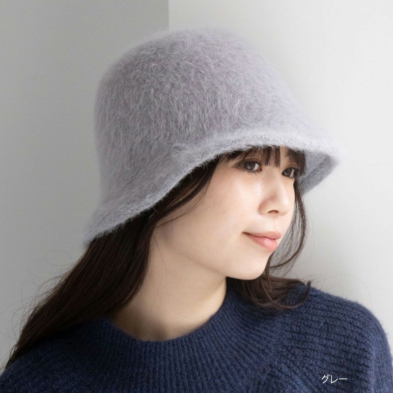 NAVY シャギーバケットハット レディース商品画像-2