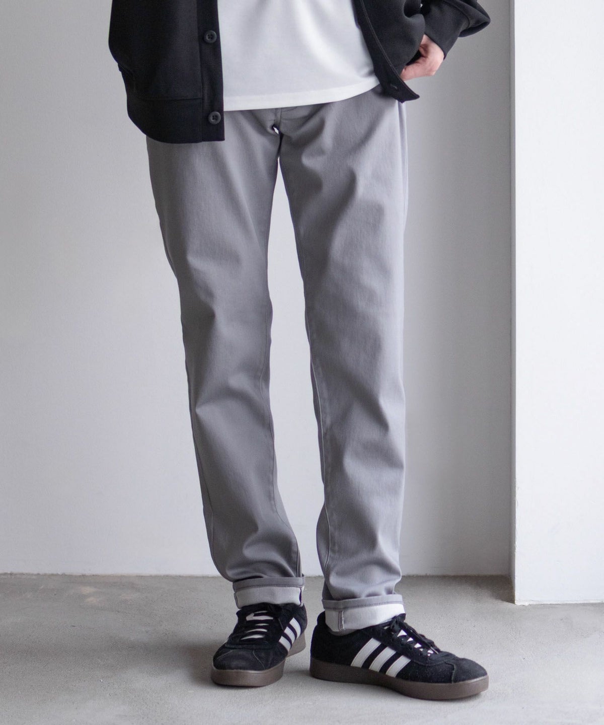 NAVY RICH COLORS スキニーパンツ メンズ