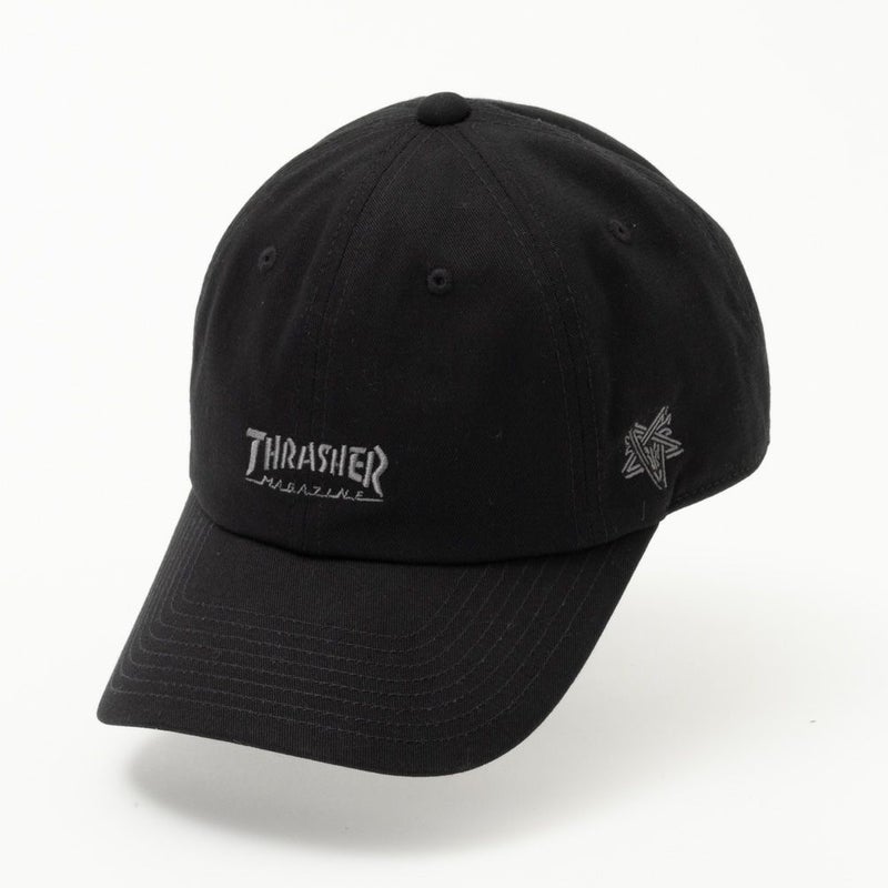 【オンラインストア限定】THRASHER  ロゴ刺繍ローキャップ メンズ商品画像-1