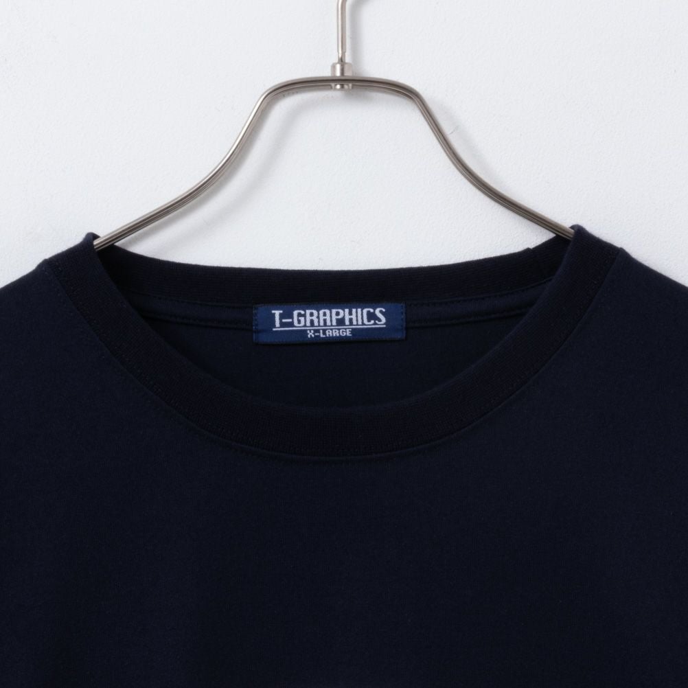 T-GRAPHICS プリント長袖Tシャツ メンズ