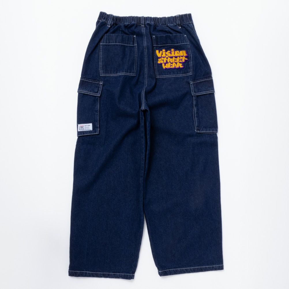 VISION STREET WEAR デニムカーゴパンツ メンズ