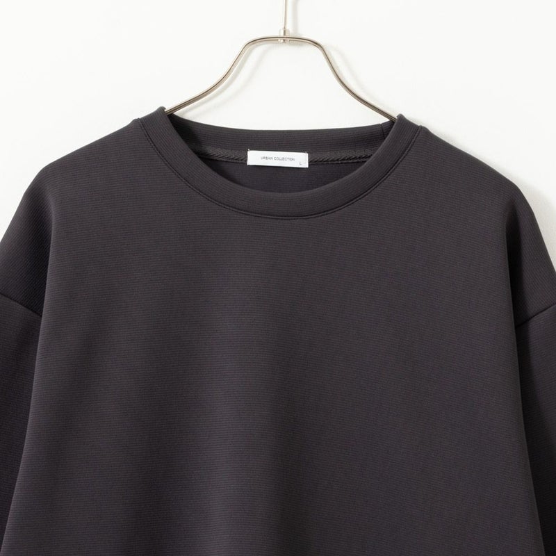 URBAN COLLECTION  ポンチ素材 エアスムージーレイヤードトレーナー メンズ商品画像-5