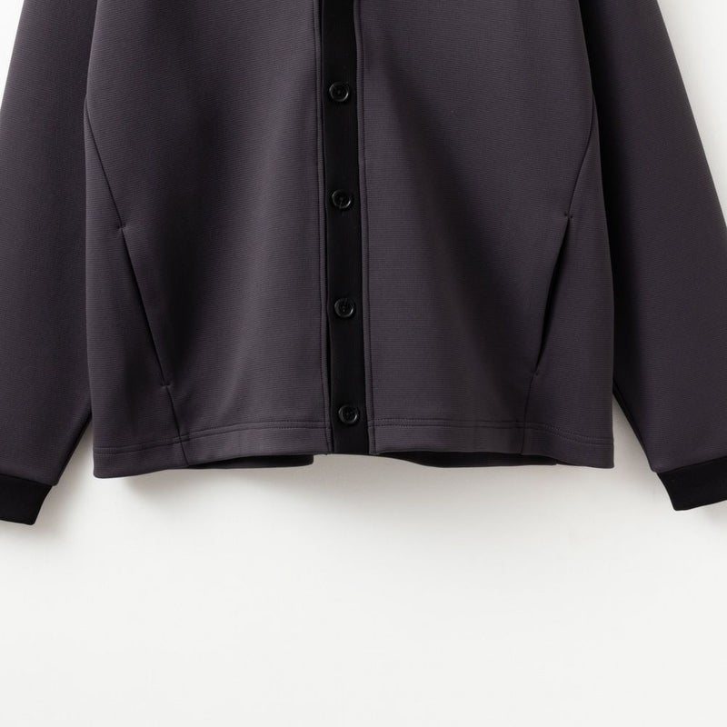 URBAN COLLECTION ポンチ素材 エアスムージー配色カーディガン メンズ商品画像-6