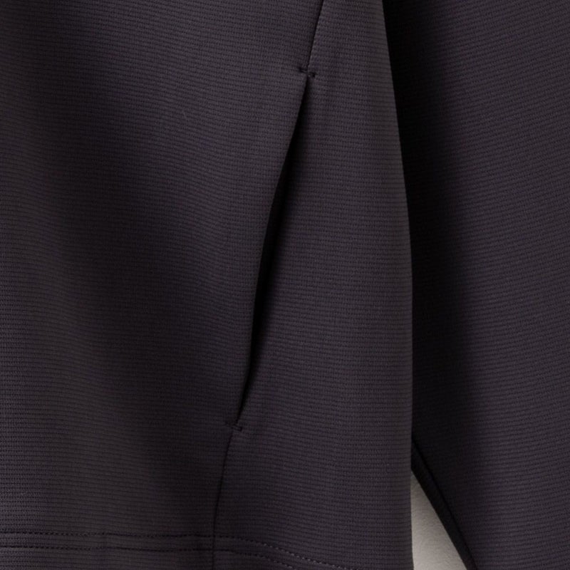 URBAN COLLECTION ポンチ素材 エアスムージー配色カーディガン メンズ商品画像-7