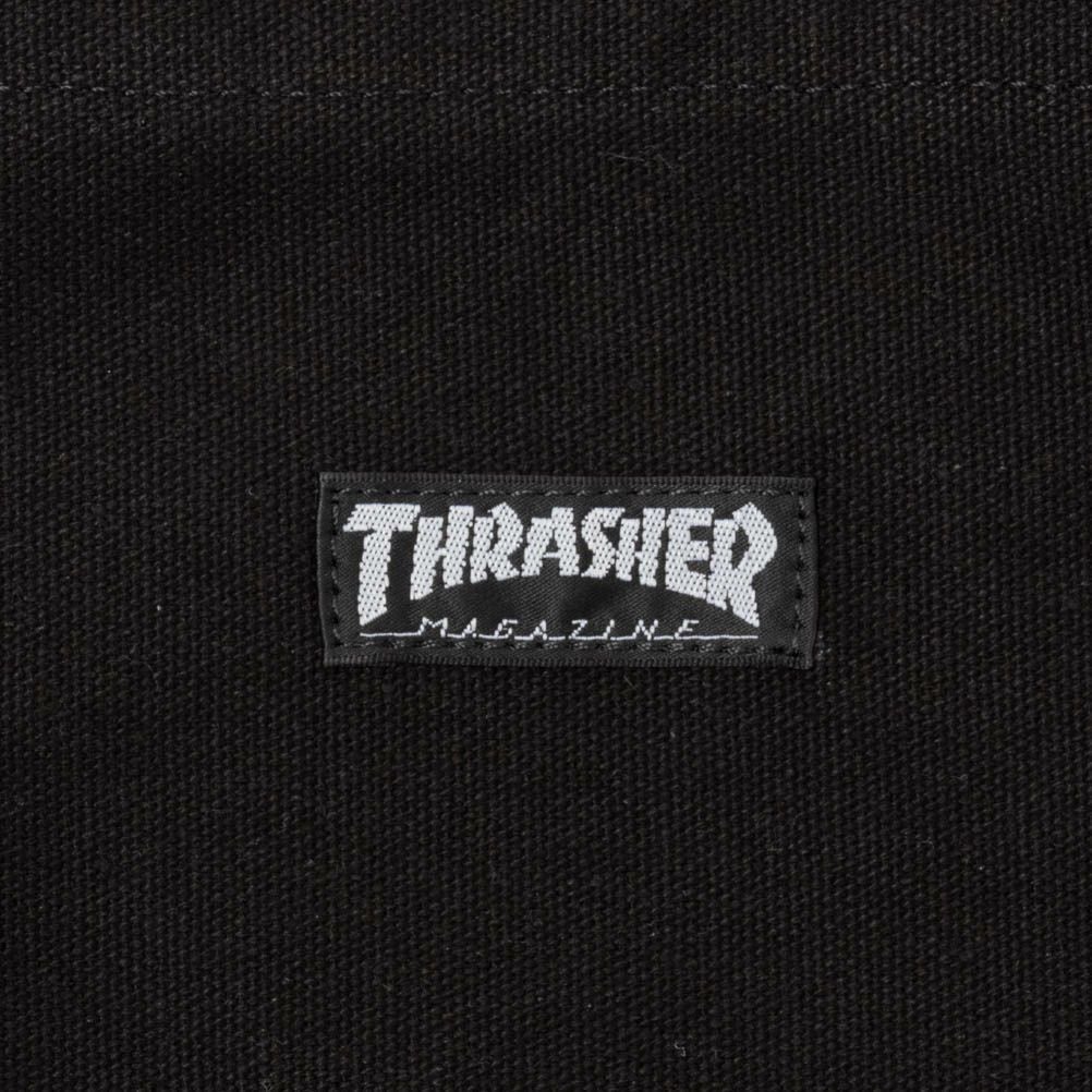 THRASHER ファイヤーロゴプリントトート