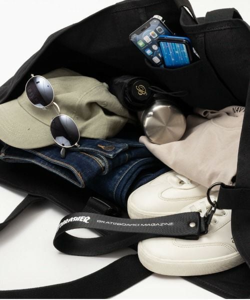 【オンラインストア限定】THRASHER スケーティングトートバッグ商品画像-14