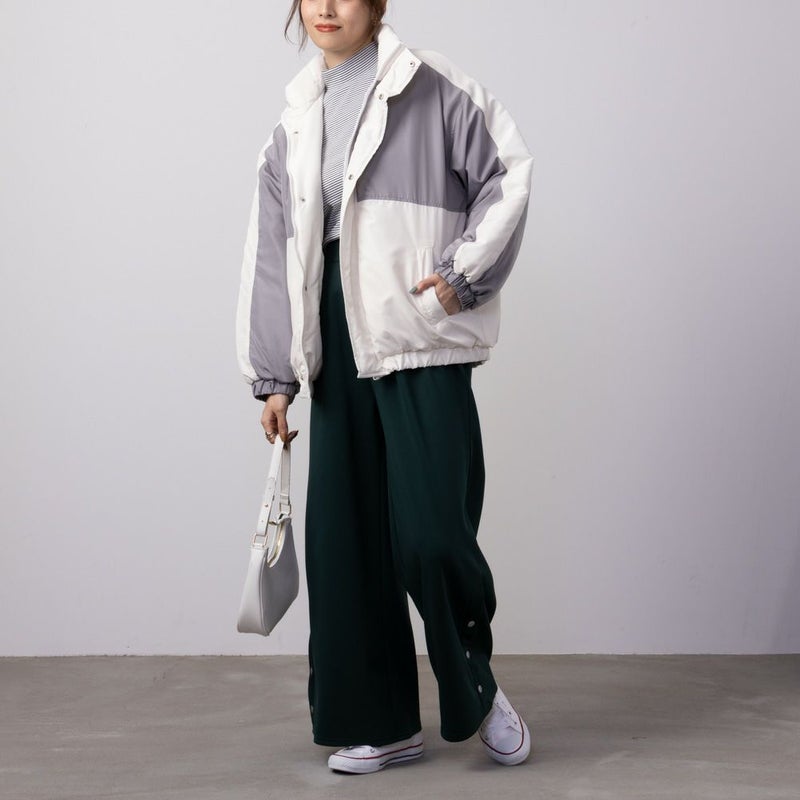 NAVY 中綿切り替えアウター レディース商品画像-7