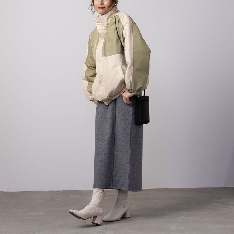 NAVY 中綿切り替えアウター レディース商品画像-8