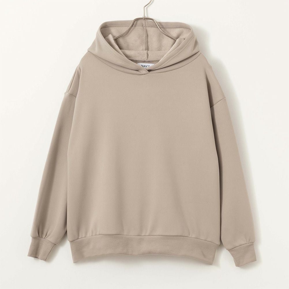 NAVY フワモチパーカー レディース